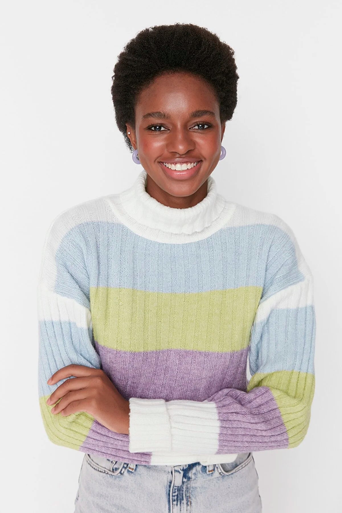 Sweater - Ecru - Regular fit