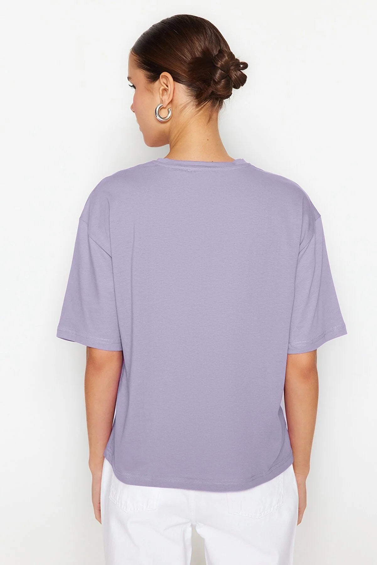 T-Shirt - Purple - Relaxed fit