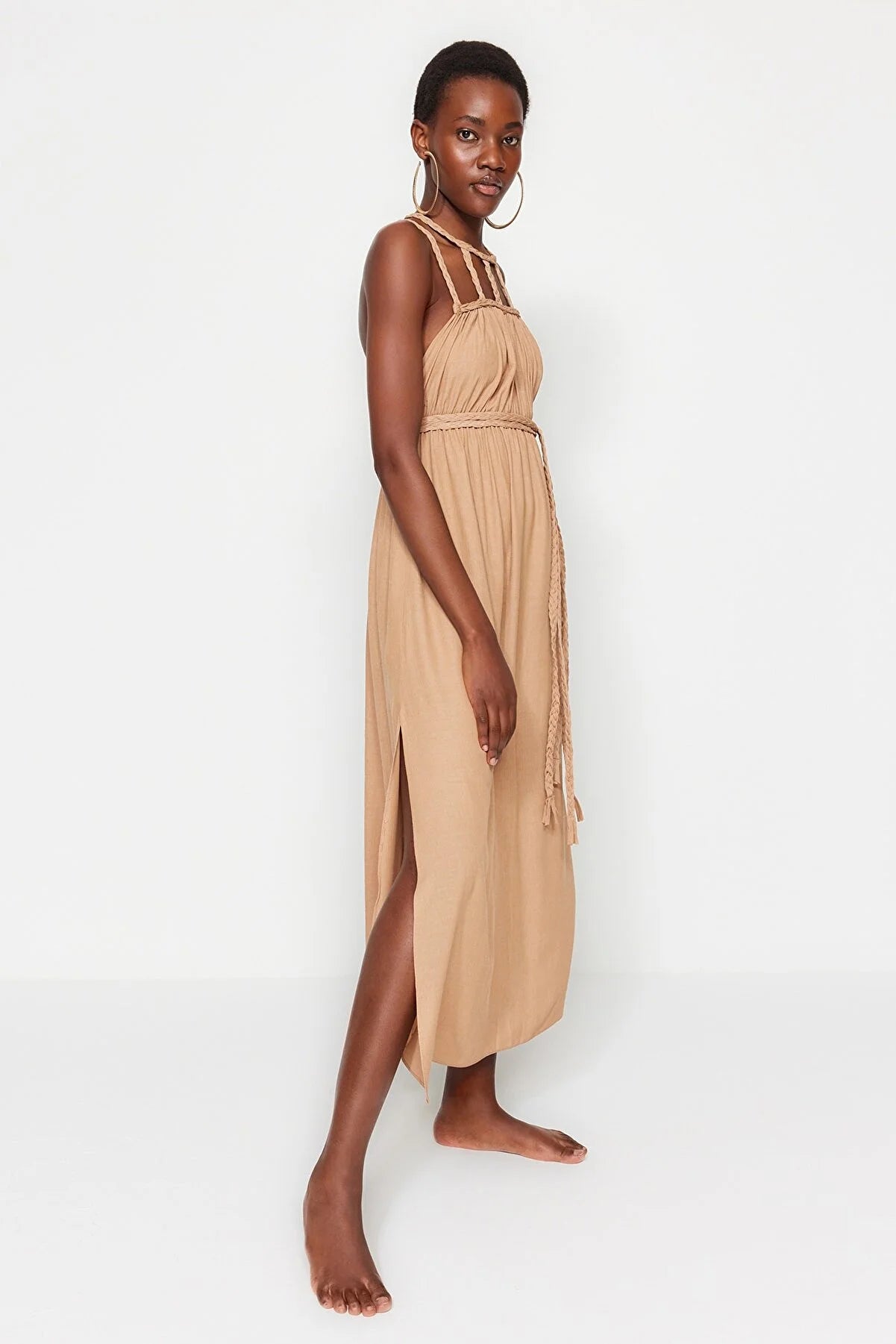 Dress - Brown - Basic