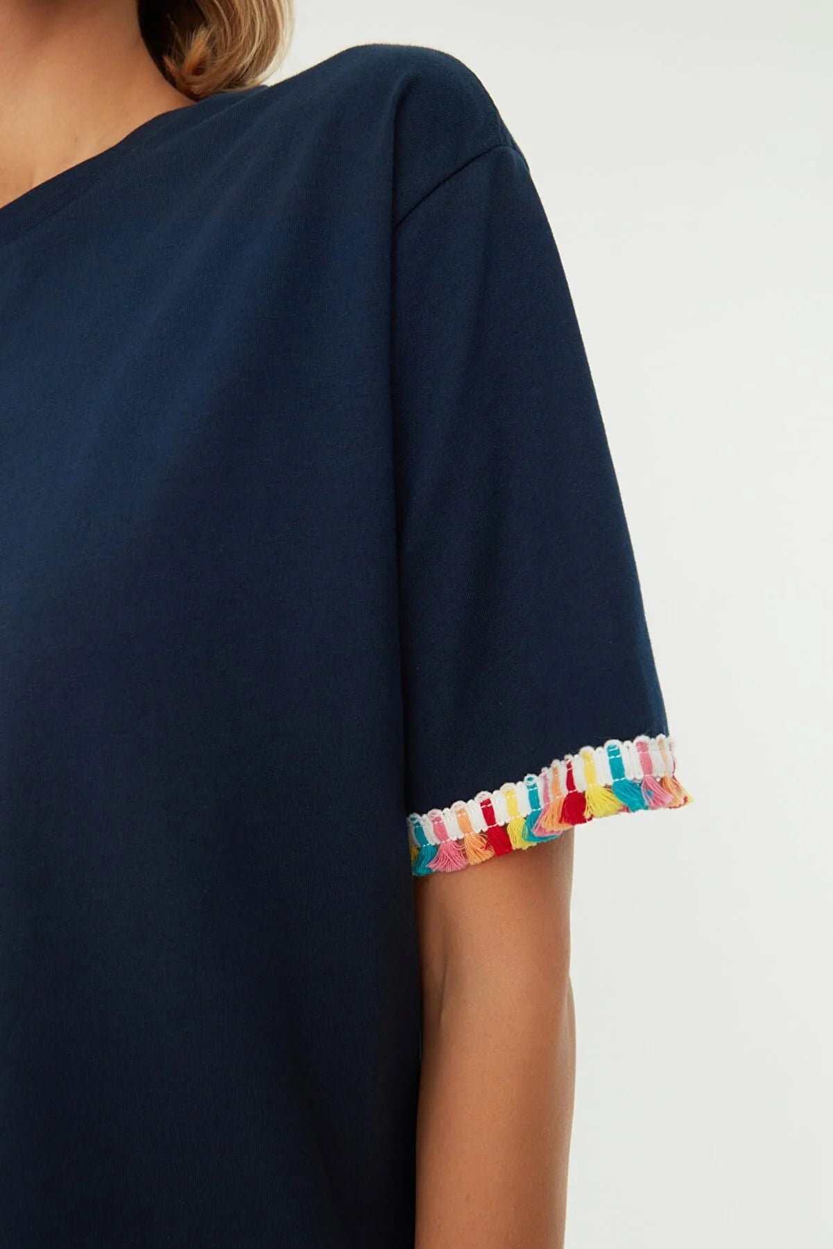 T-Shirt - Dark blue - Boyfriend