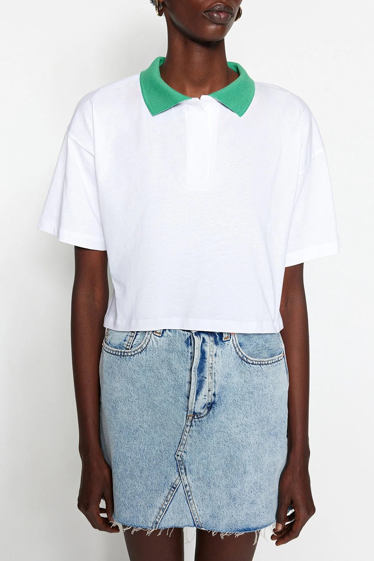 T-Shirt - White - Relaxed fit