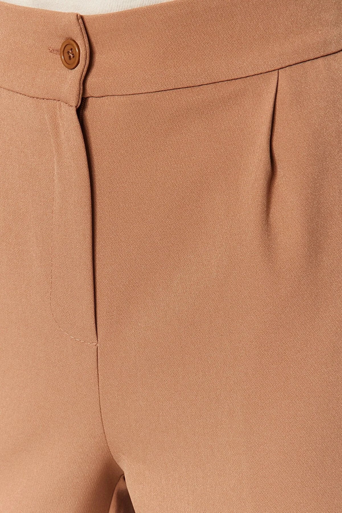 Pants - Brown - Wide leg