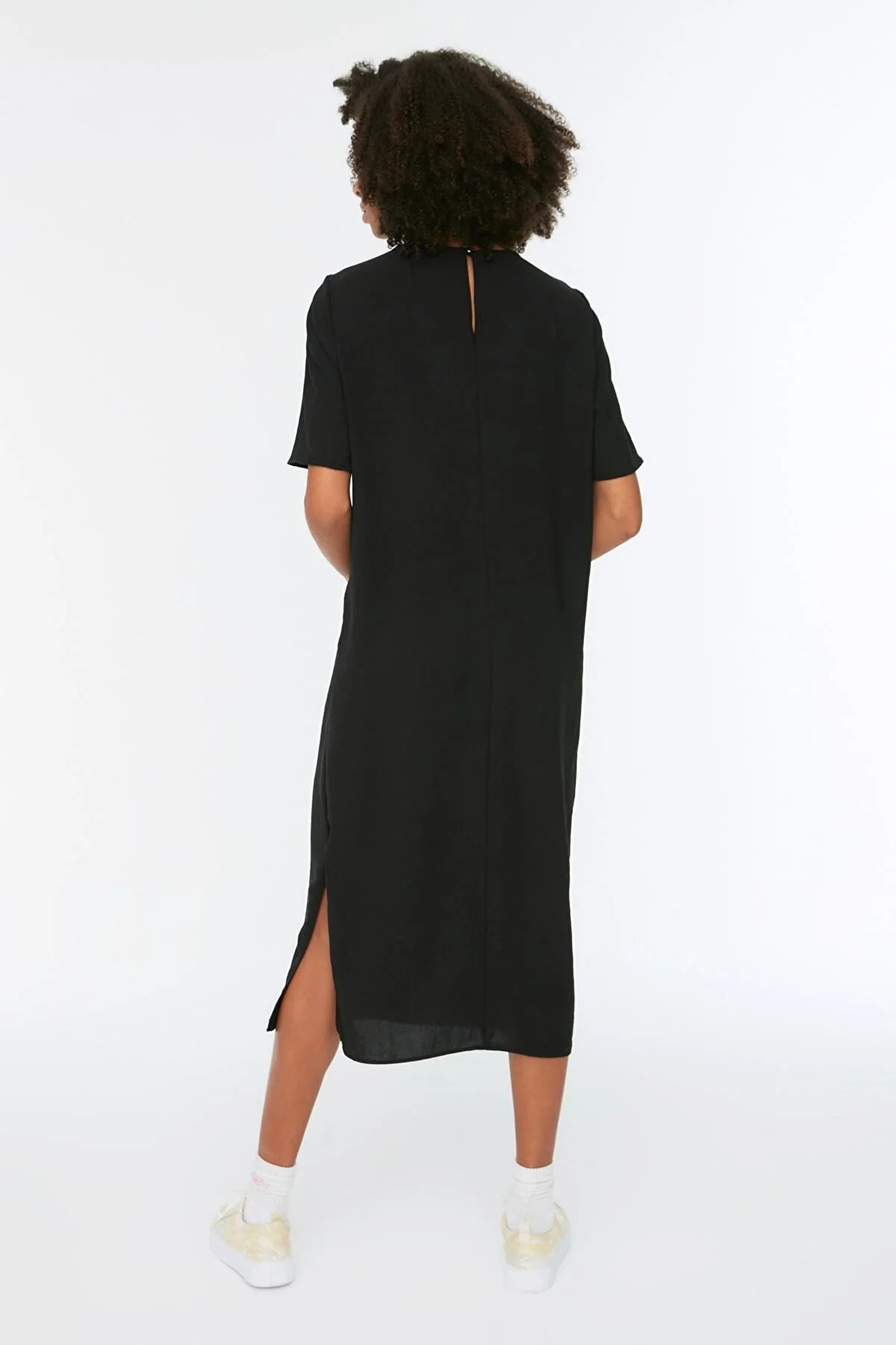 Dress - Black - Shift