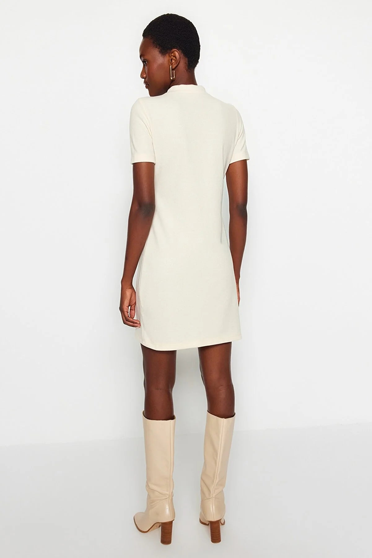 Dress - Beige - A-line