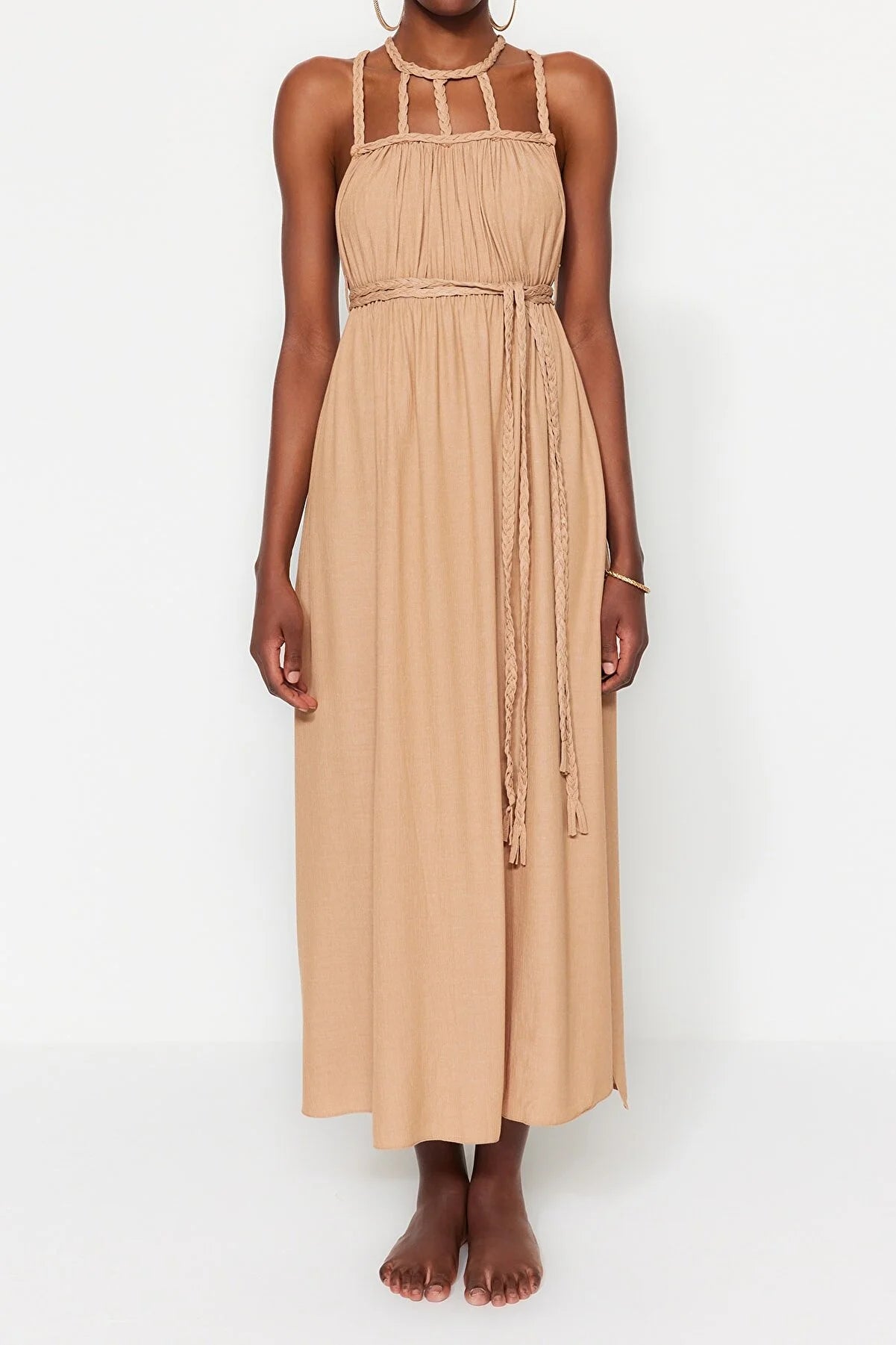 Dress - Brown - Basic