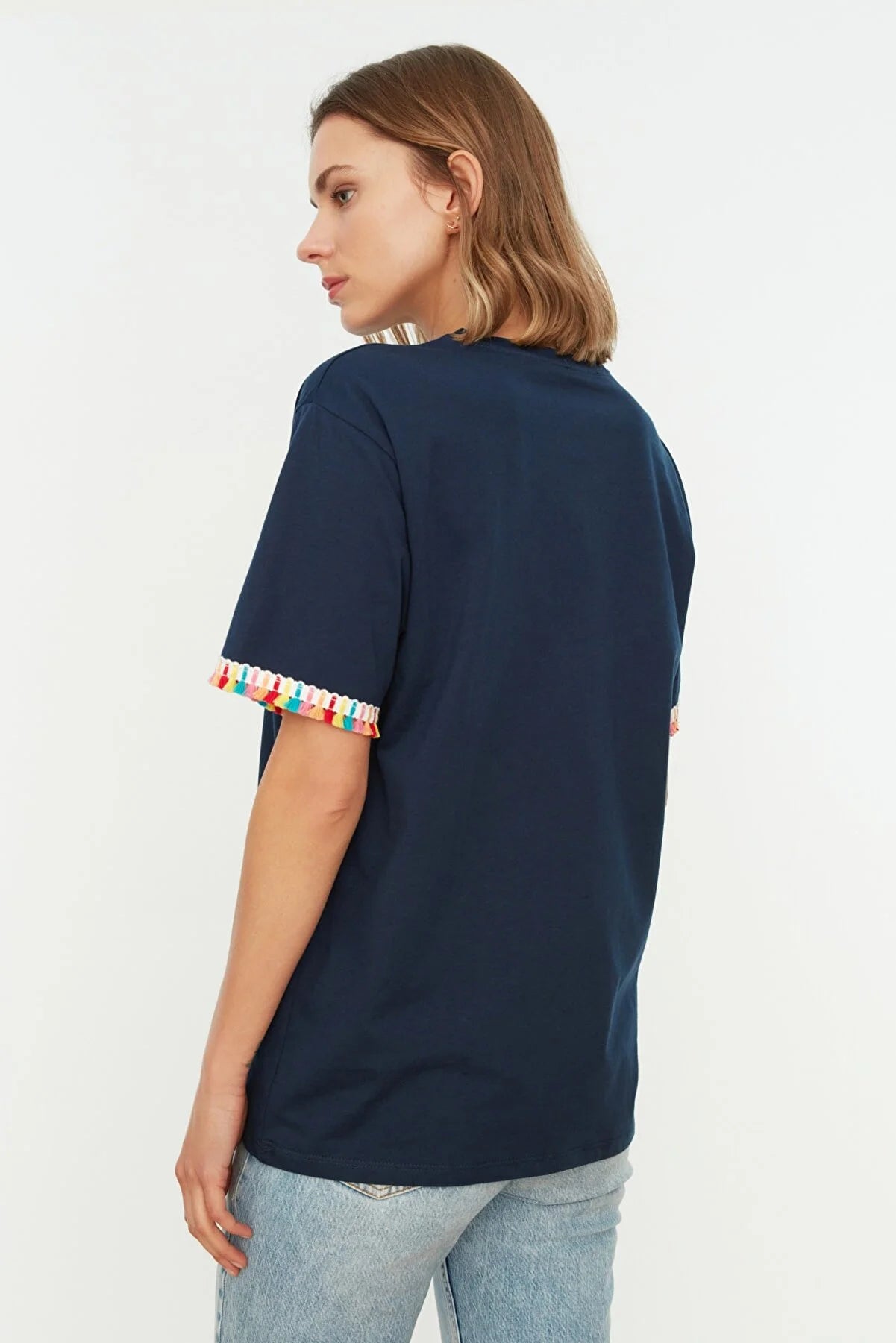 T-Shirt - Dark blue - Boyfriend