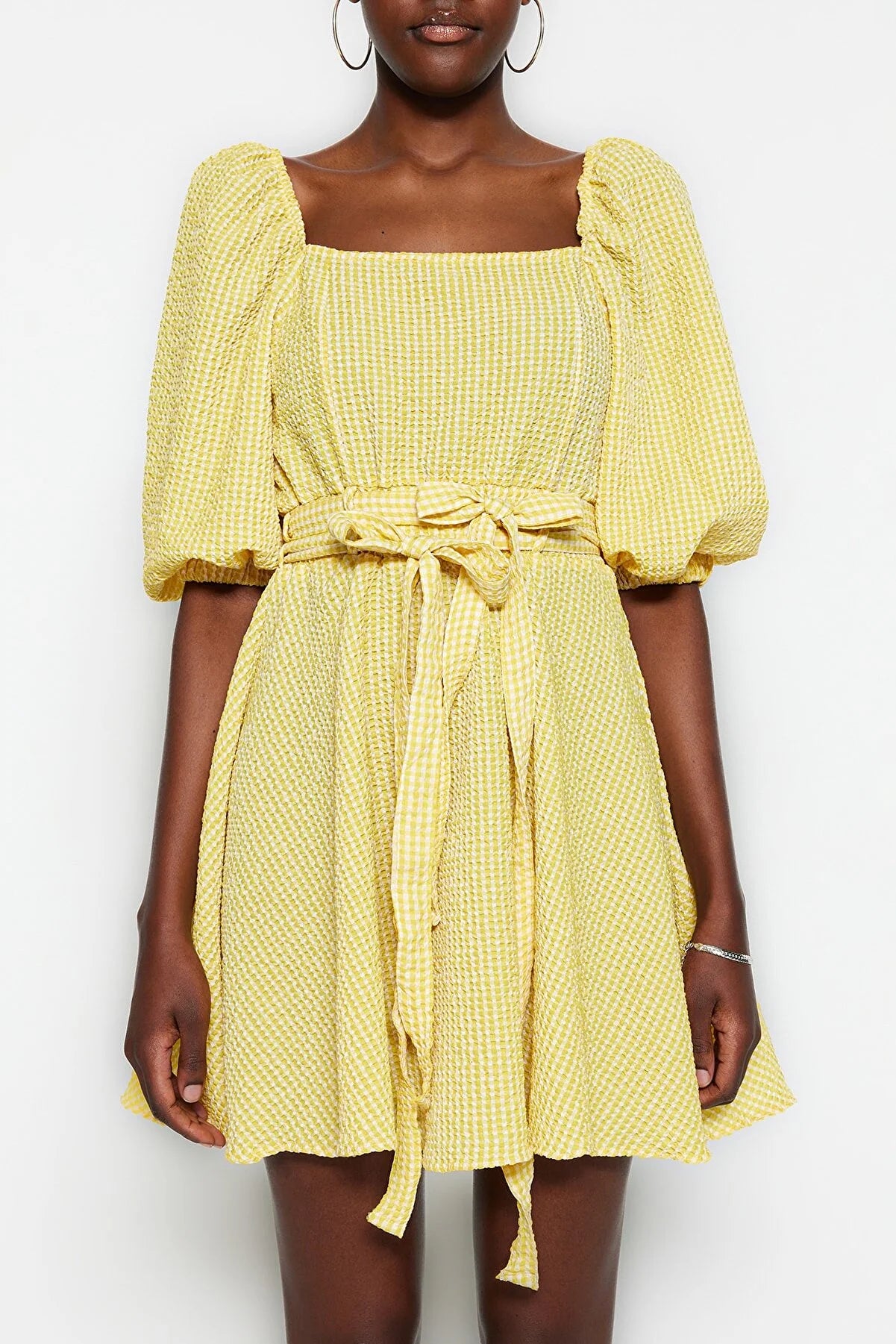 Dress - Yellow - Skater