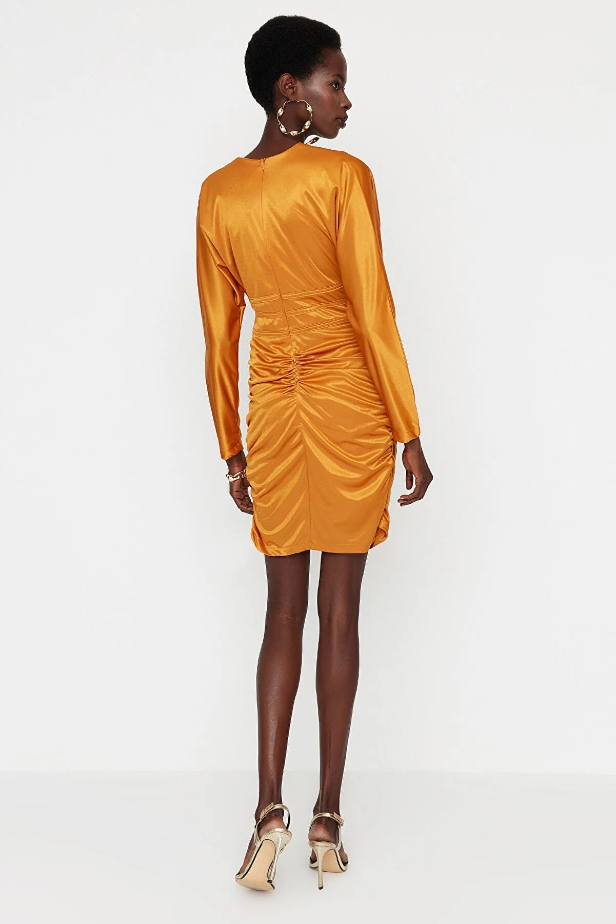 Tile Piping Detailed Dress