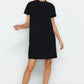 Dress - Black - Shift