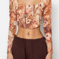 Blouse - Multicolor - Slim fit