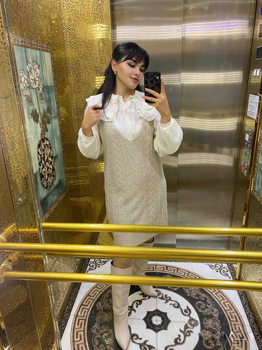 Dress - Beige - Jile