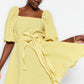 Dress - Yellow - Skater