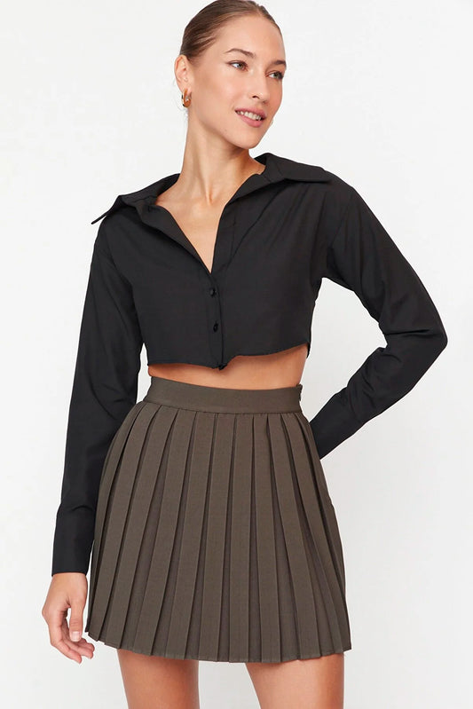 Skirt - Khaki - Mini