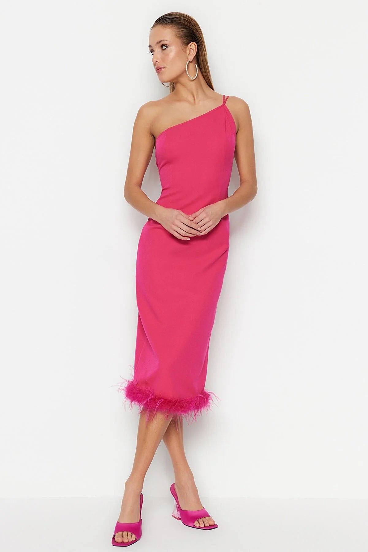 Dress - Pink - Bodycon