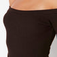 Blouse - Brown - Slim fit