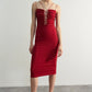 Dress - Burgundy - Bodycon