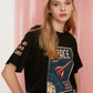 T-Shirt - Black - Boyfriend