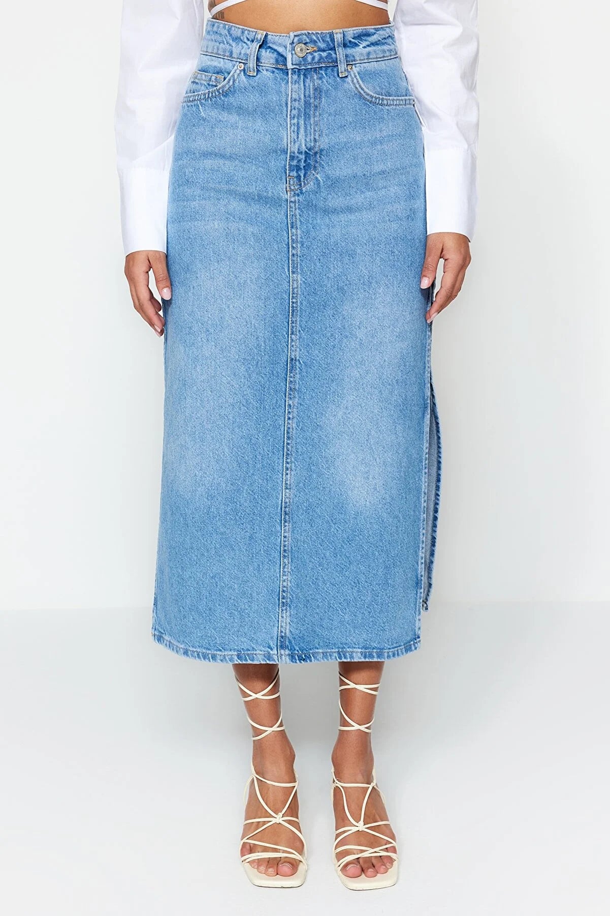 Skirt - Blue - Maxi 4.5 (460)camera icon