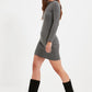 Dress - Gray - Bodycon