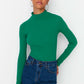 Blouse - Green - Slim fit