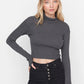 Blouse - Gray - Slim fit