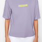 T-Shirt - Purple - Relaxed fit