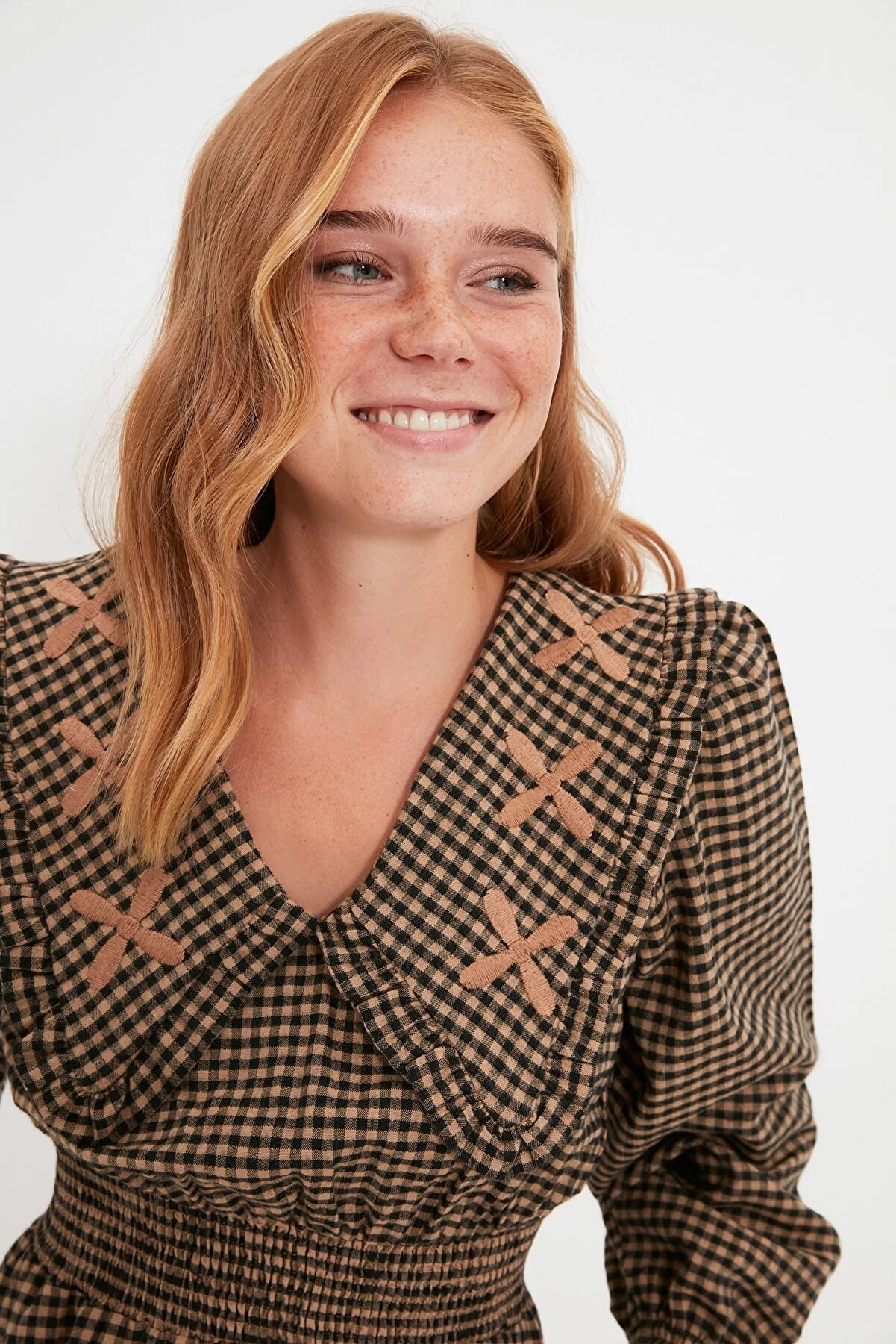 Dress - Brown - Skater