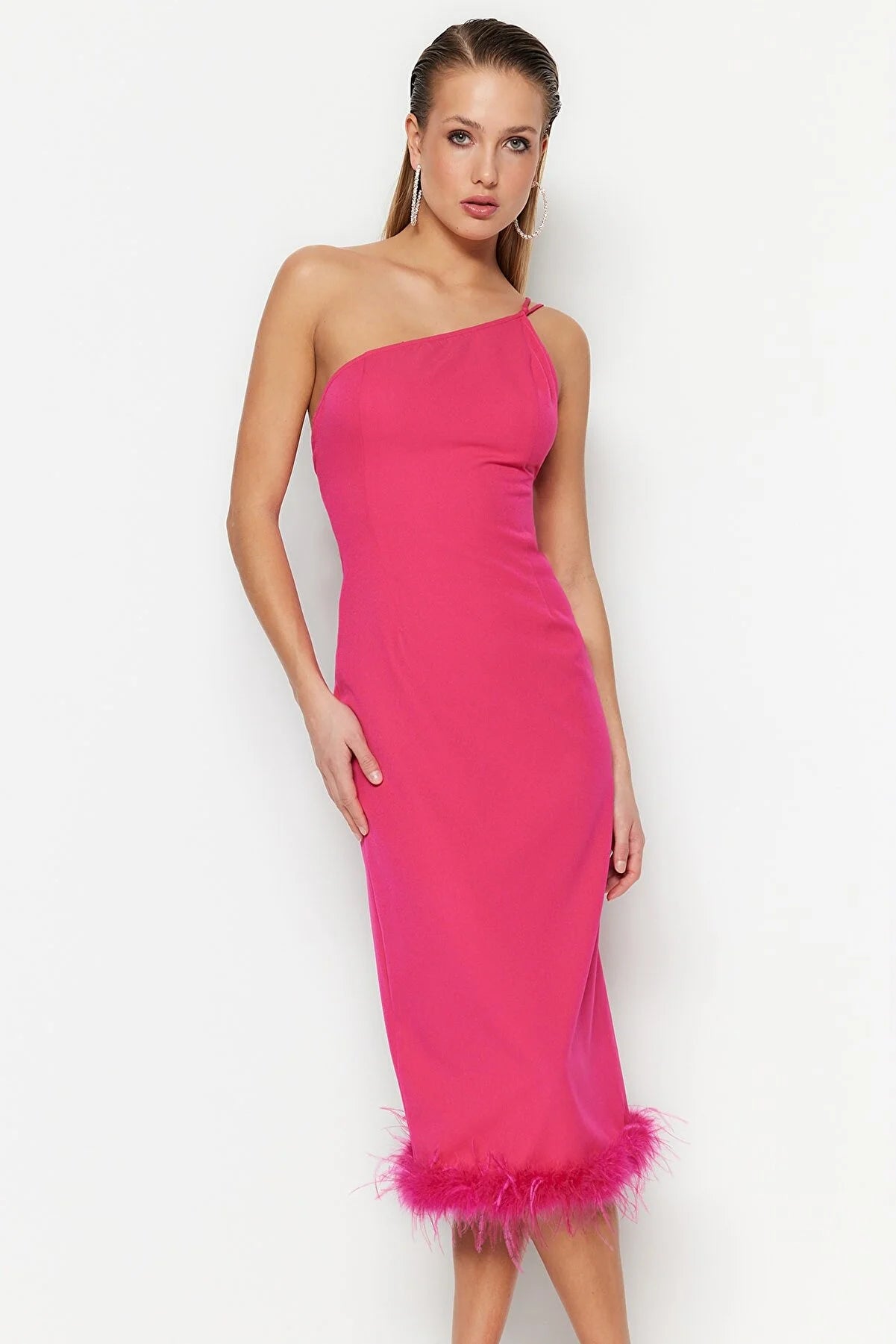 Dress - Pink - Bodycon