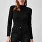 Blouse - Black - Slim fit