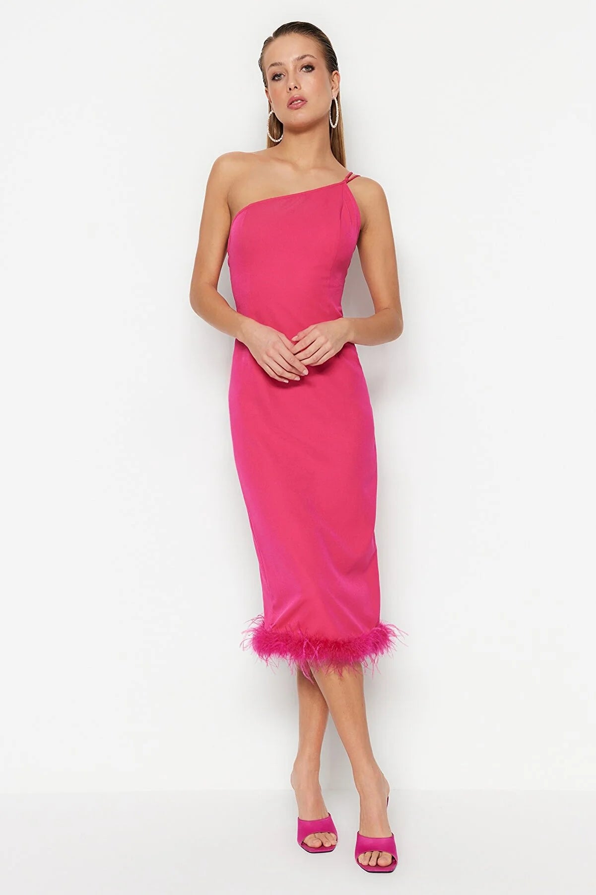 Dress - Pink - Bodycon