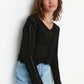 Sweater - Black - Regular fit