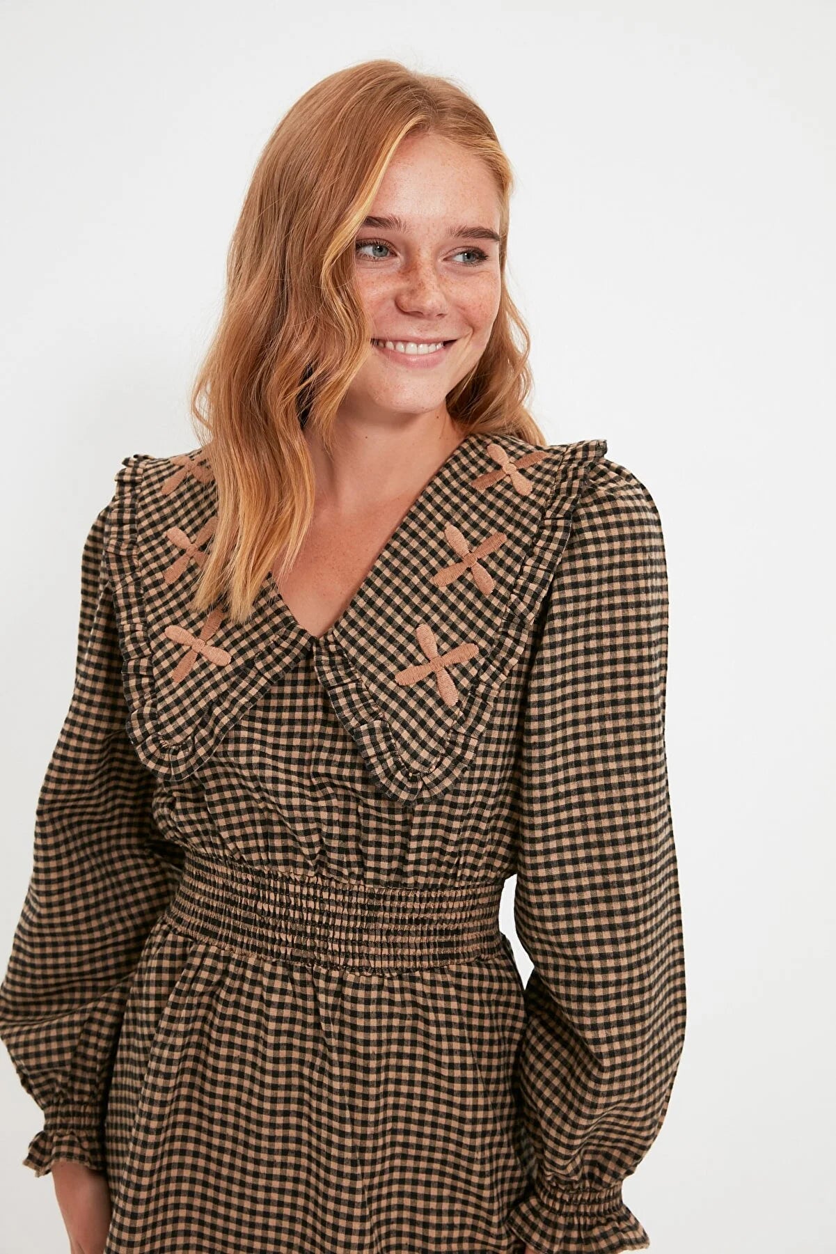 Dress - Brown - Skater