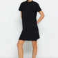 Dress - Black - Shift