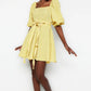 Dress - Yellow - Skater