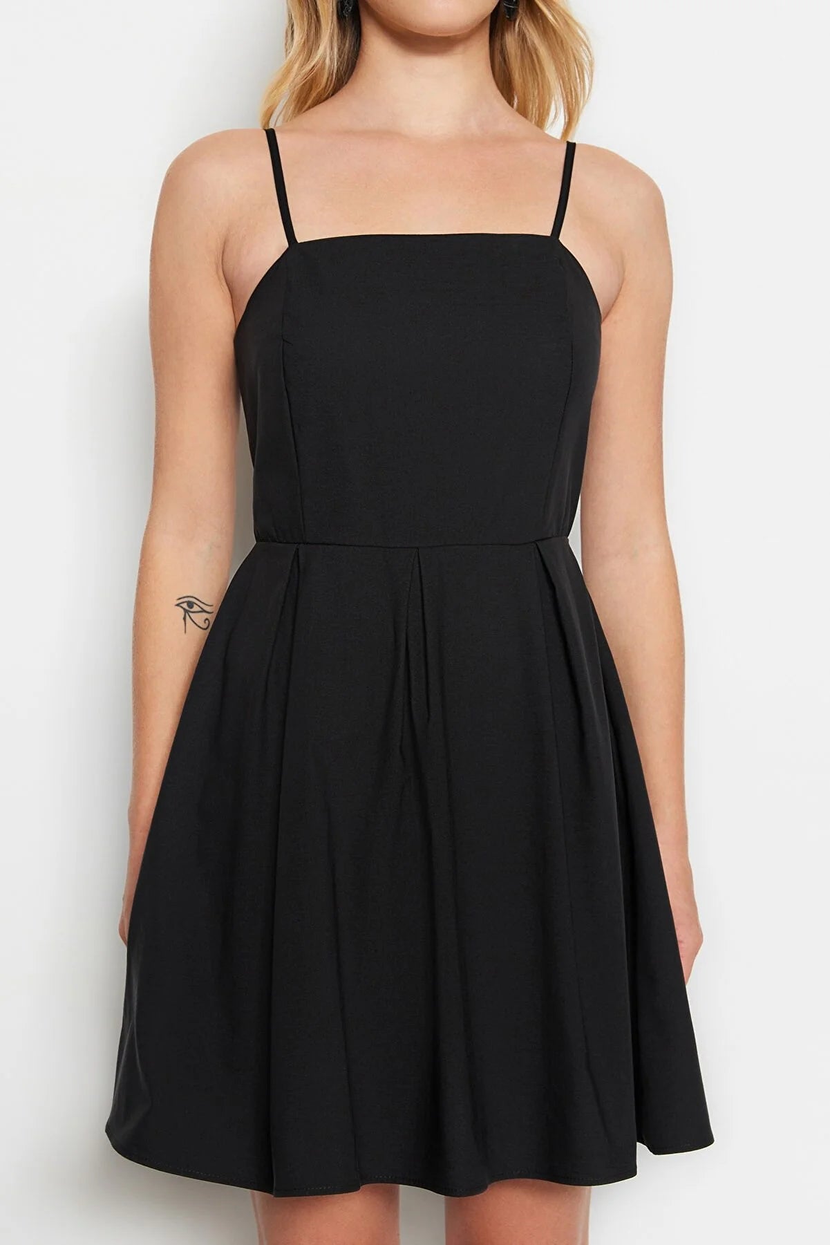 Black Ruffle Dress