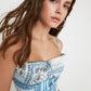 Blouse - Multicolor - Fitted