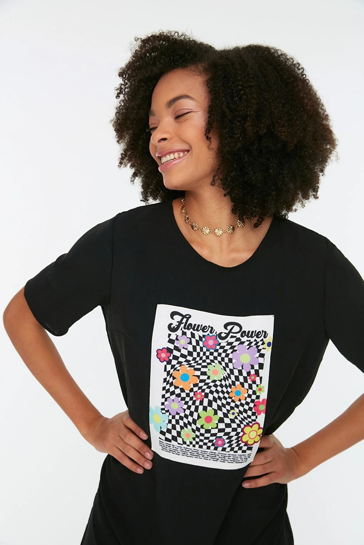 Dress - Black - Shift