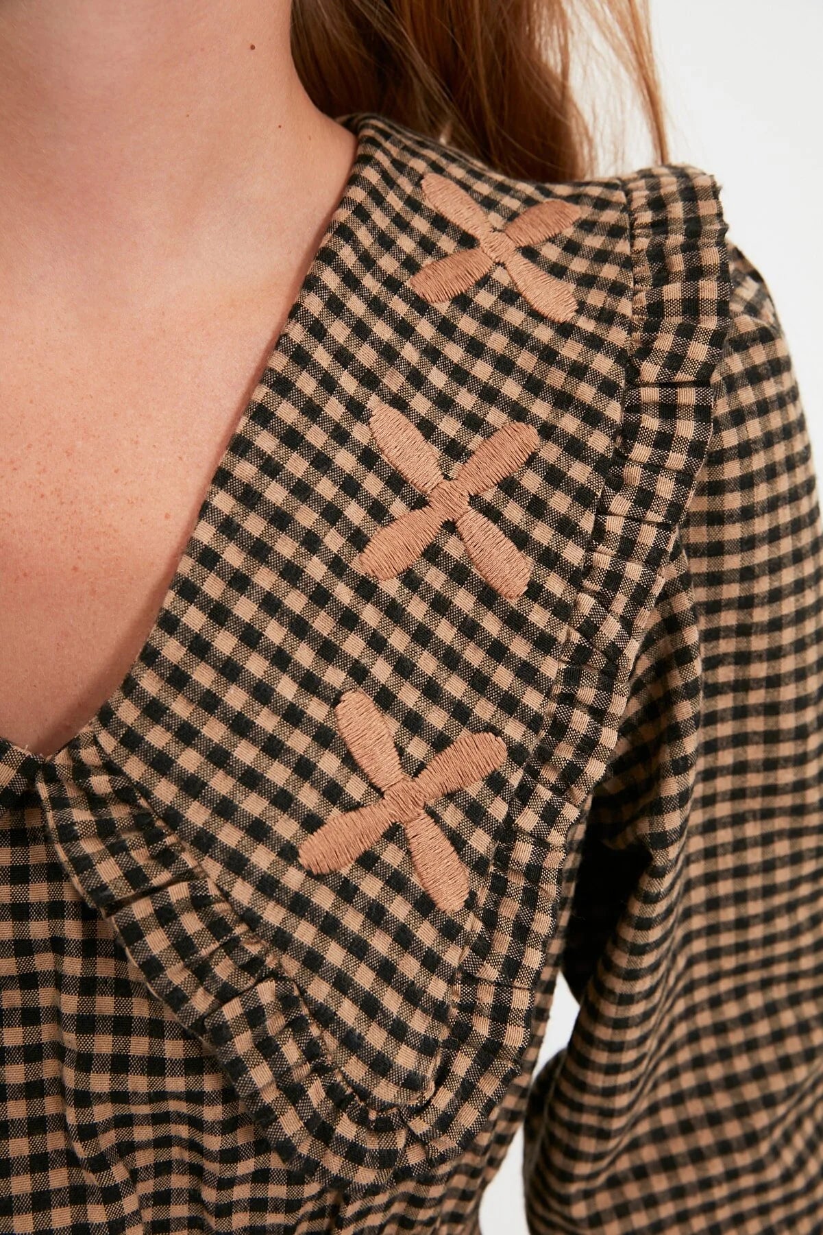 Dress - Brown - Skater