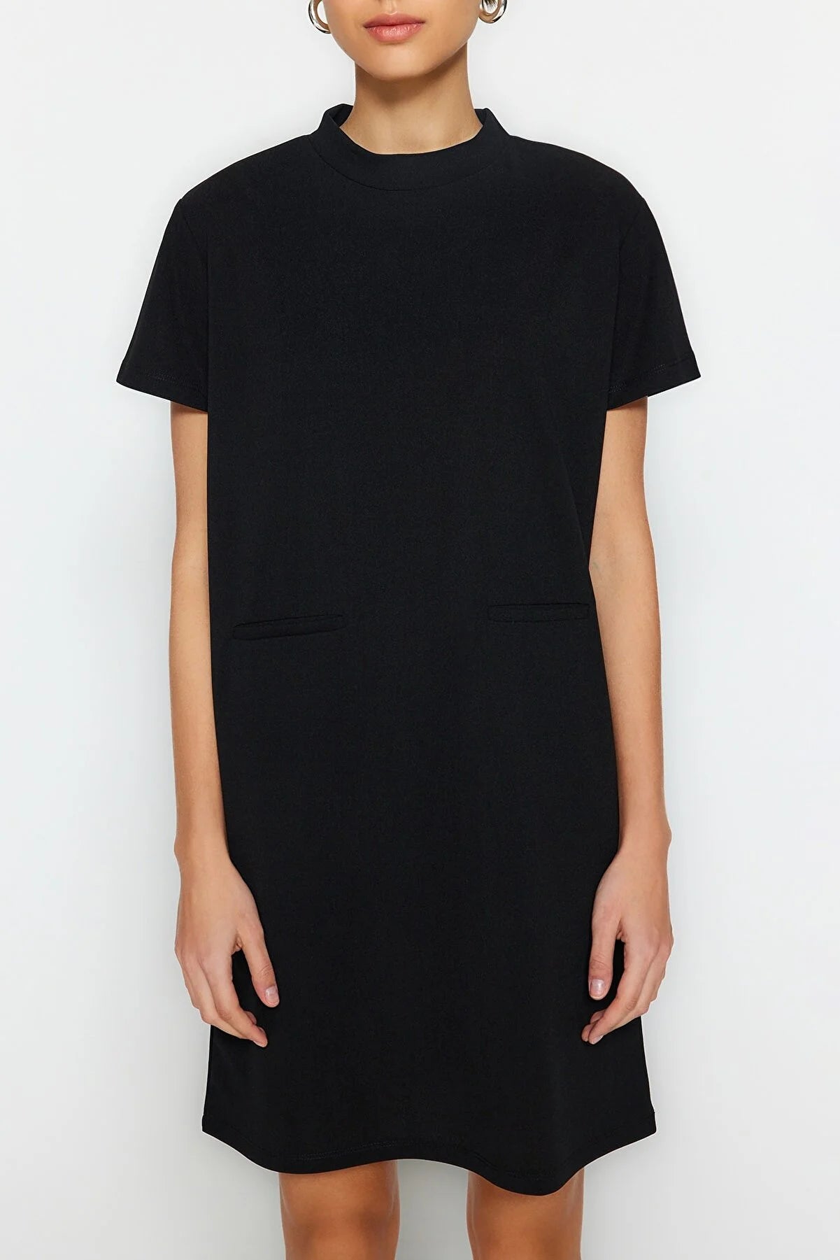 Dress - Black - Shift