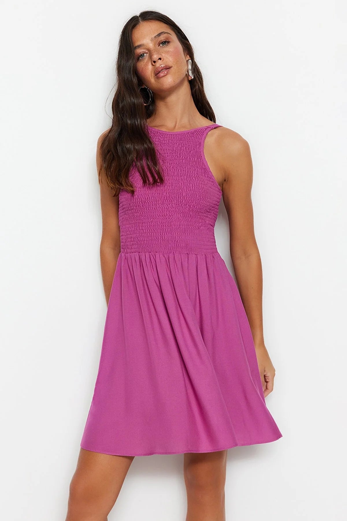 Dress - Purple - Skater