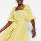 Dress - Yellow - Skater