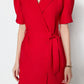 Dress - Red - Blazer dress