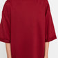 Dress - Burgundy - Shift