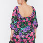Plus Size Dress Multicolor Plain Basic Mini Woven