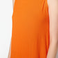 Dress - Orange - Ruffle hem