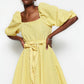 Dress - Yellow - Skater