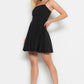 Black Ruffle Dress