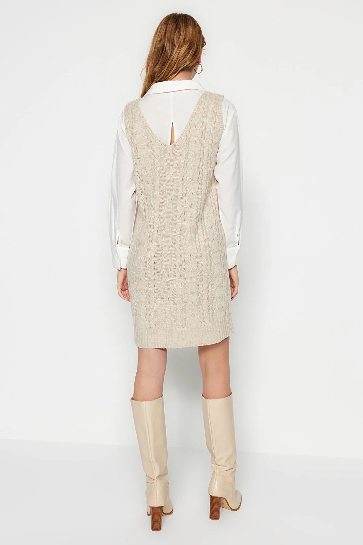 Dress - Beige - Jile