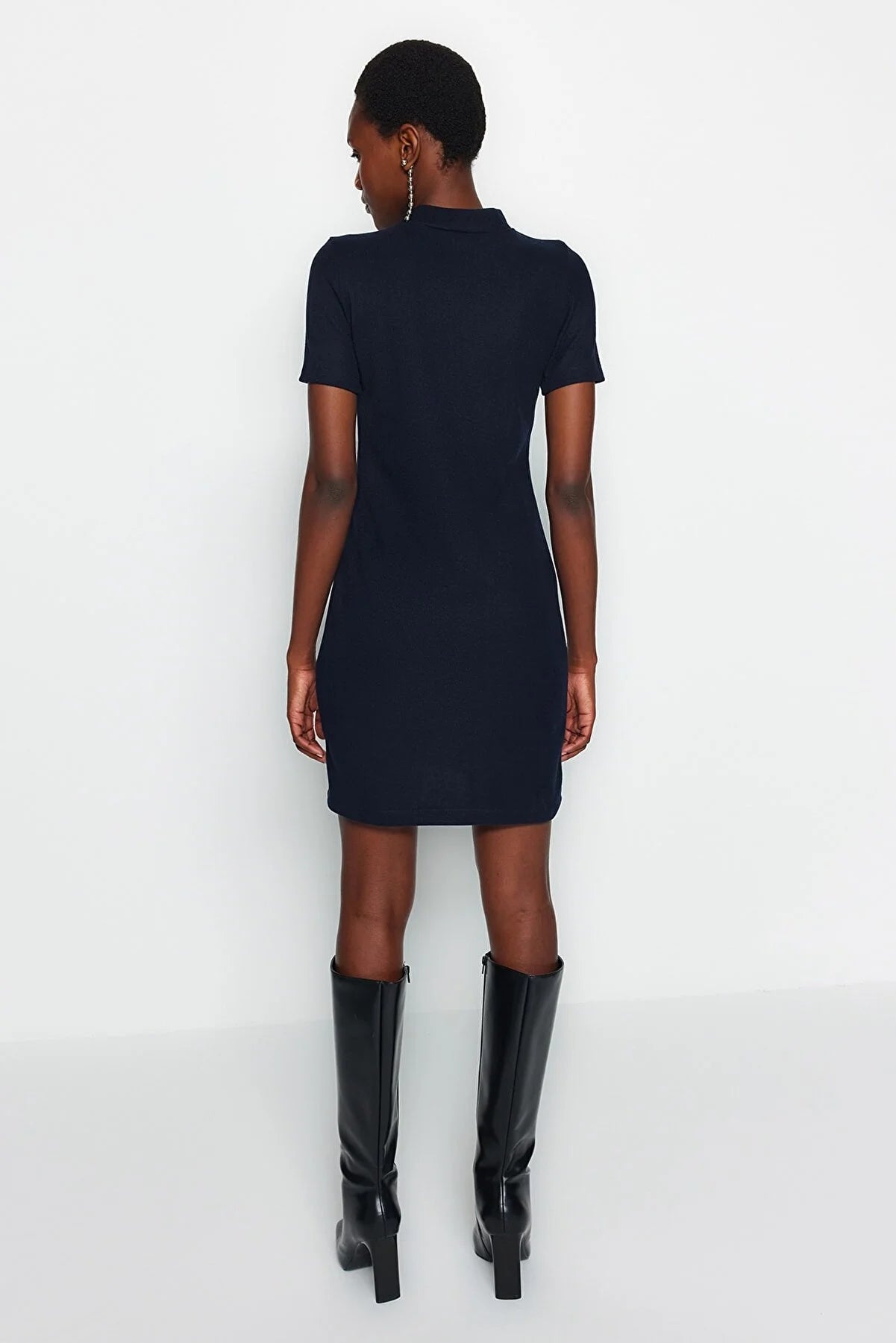 Dress - Dark blue - A-line