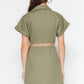 Dress - Khaki - Blazer dress